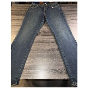 Levis 515 Bootcut Jeans Womens 14 Long Dark Wash Stretch Denim Classic Y2K